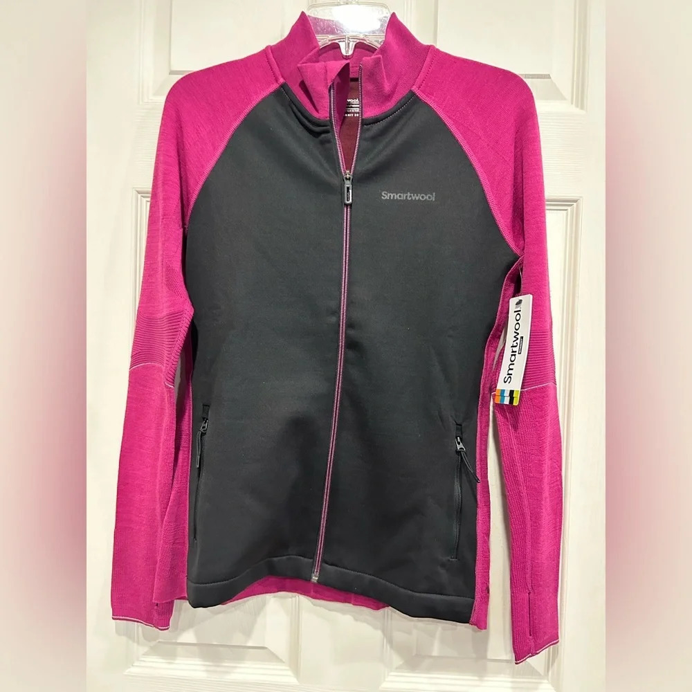 Smartwool Women's M Medium Intraknit Merino Sport Full-Zip Jacket NWT